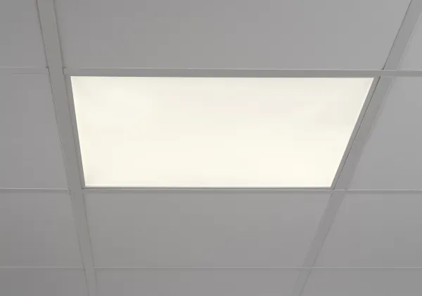 Ledused G5 Indbyg, 24W, 3550lm, 3000K, CRI 80-89, Opal, 595x595mm, DALI-2 Switch&Dim, Sløjfeboks m. Linect DS8 DIP switch (beskriv)