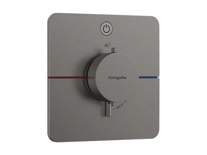 Termostat indb Select Q 1/udtag b/sort