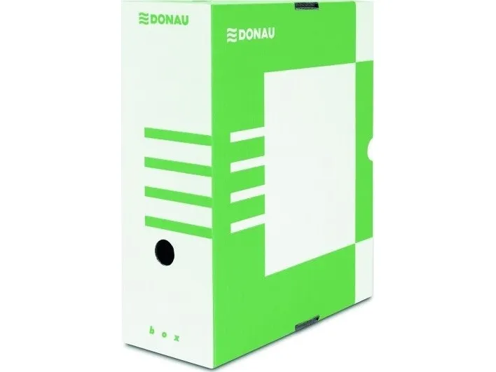 Donau arkivboks A4/120 mm grønn