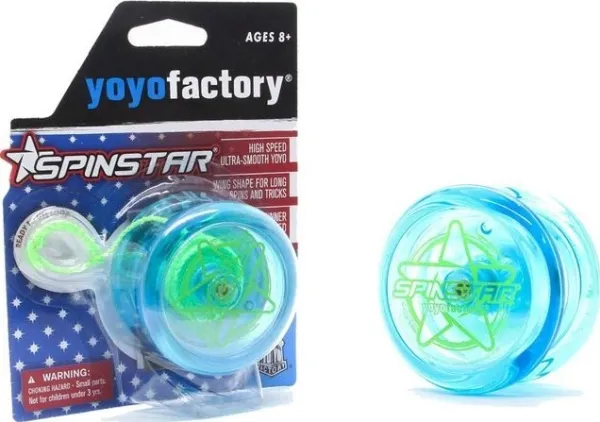 YoYoFactory yoyo med plastlager Spinstar Blue
