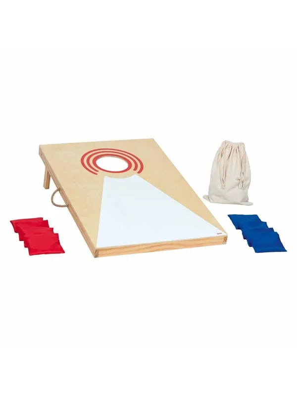 Wooden Cornhole Throwing Game