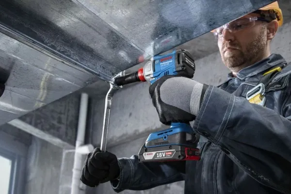Bosch GDX 18V-285, Boremaskin med pistolgrep, Nøkkel, Sort, Blå, 2800 RPM, 2000 RPM, 2800 RPM - SOLO