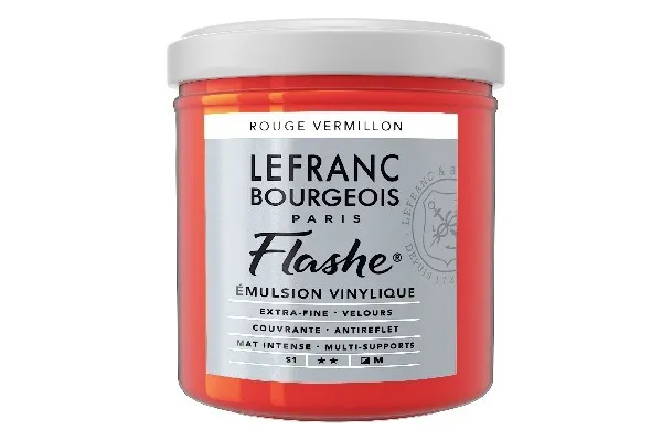 Flashe Acrylic 125 ml rød vermilion 393