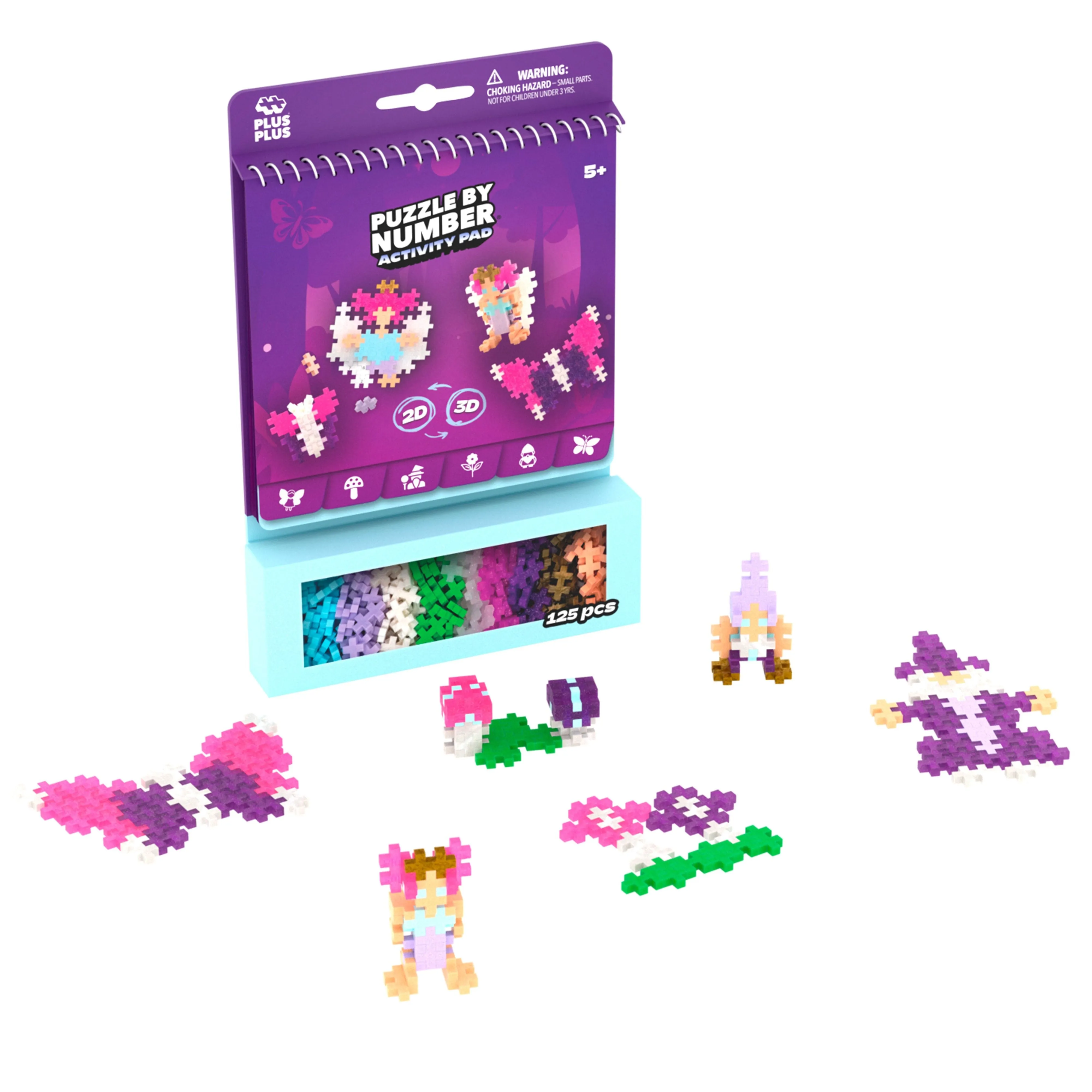 Plus-Plus Activity Pad – Enchanted forest