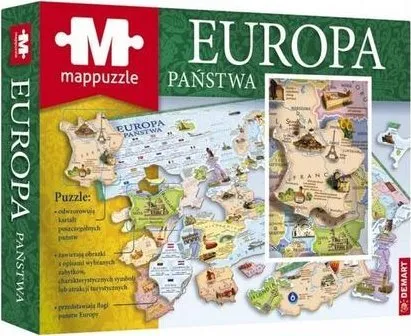 Demart Mappuzzle - Europa land