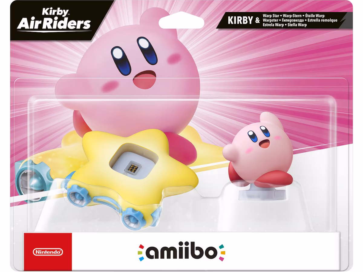 Nintendo Amiibo-figur Kirby & Warp Star