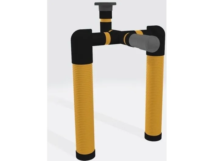 UN dreneringskum fordelende 160 x2 (1 sett) (AG SPR 160 2X)