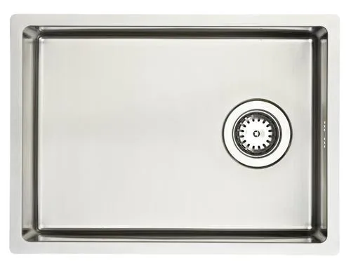 DK 480 køkkenvask i rustfrit stål radius 10 indvendig