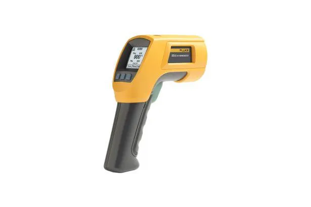 Fluke 572-2, F, °C, -30 - 900 °C, Sort, Gul, -22 - 1652 °F, 1 °C, 500 ms