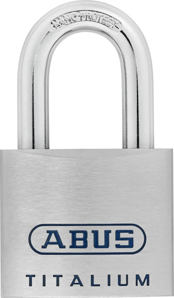 ABUS 96TI/60 KD, Tradisjonell, Nøkkellås, Bruk flere nøkler, Aluminium, Aluminium, Herdet stål