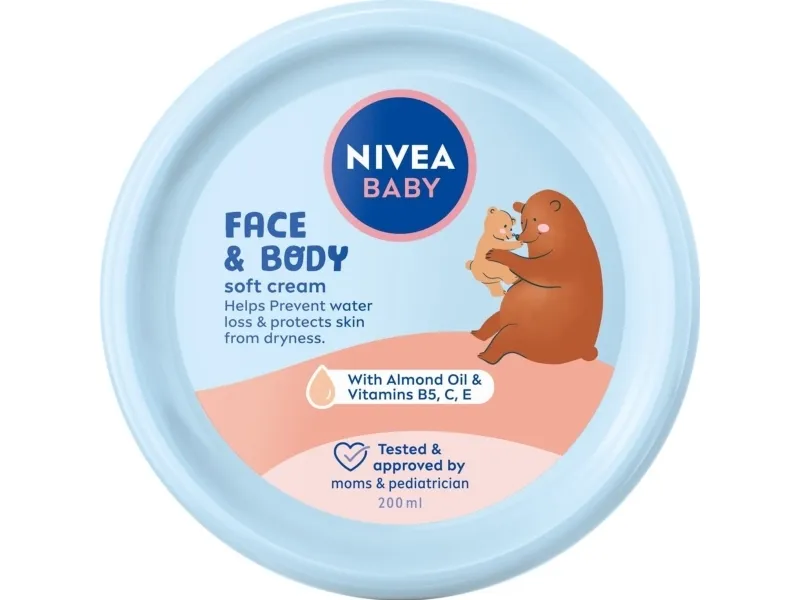 Nivea NIVEA BABY Creme kropps- og hudpleie 200ml 80529
