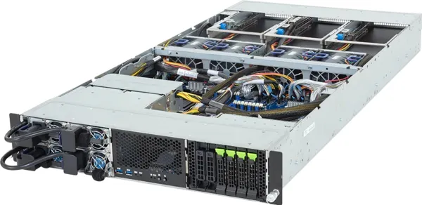 GIGABYTE XV24-SX0-AAJ1, LGA 4710, Intel® Xeon®, GDDR5, Okta-kanal, 2.5,M.2, Aspeed AST2600