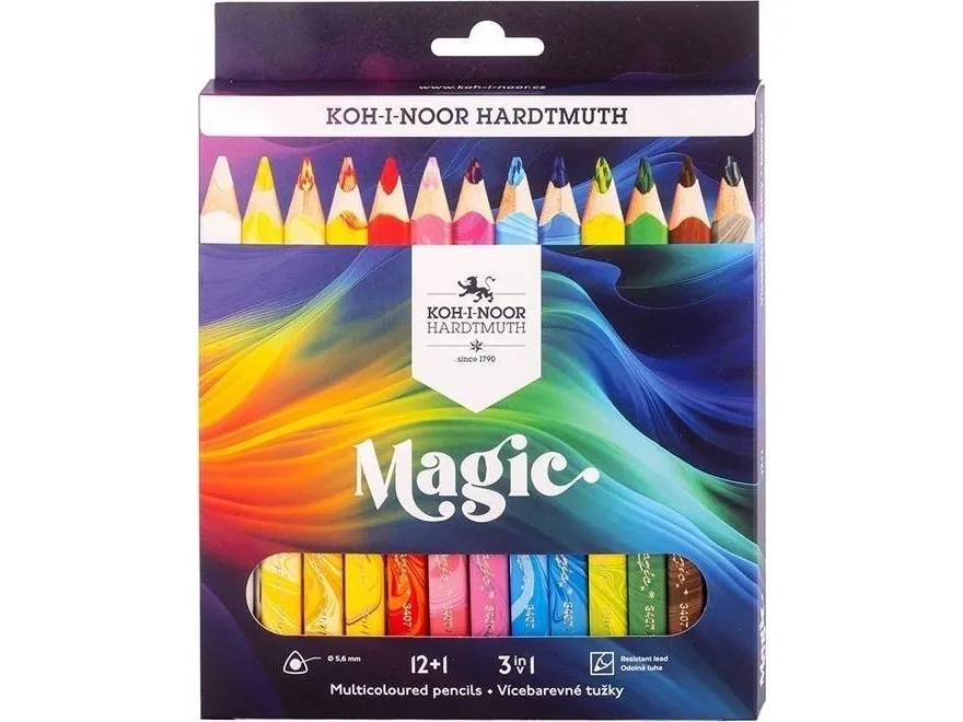 Koh I Noor Magic Trio 12+1 farger