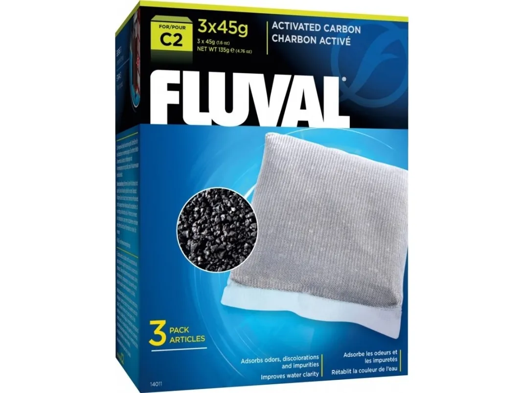 Fluval filterpatron til filter C2, 3x45 g