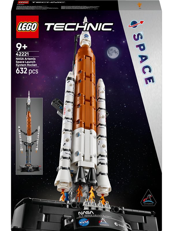 LEGO Technic 42221 NASA Artemis SLS-rakett