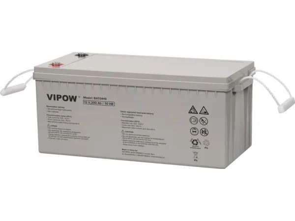 Vipow gelbatteri 12V 200Ah Vipow