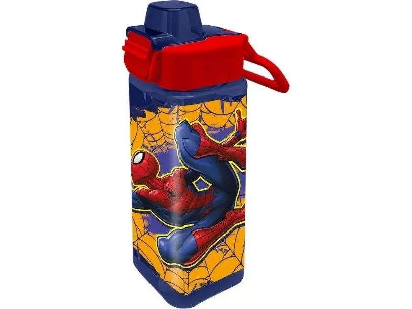 Kids Euroswan Spania vannflaske „Euroswan Square“, 500 ml, PP, „Menneske-Edderkopp“, 843396