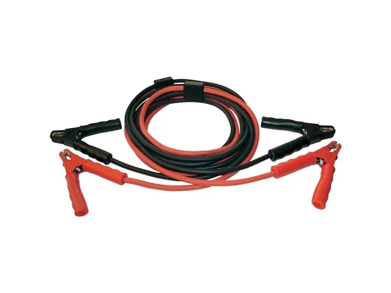 SET® SKS35 startkabler 35 mm² kobber 4,50 m med beskyttelsesklemmes, med stålplatetenger