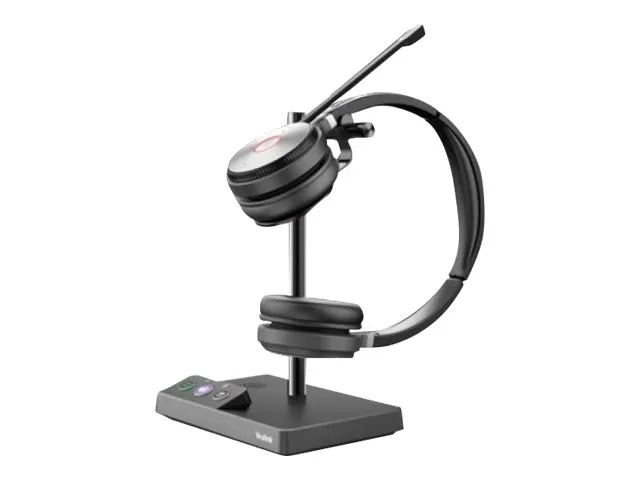Yealink WH62 Dual - For Microsoft Teams - hodesett - on-ear - DECT - trådløs - Certified for Microsoft Teams