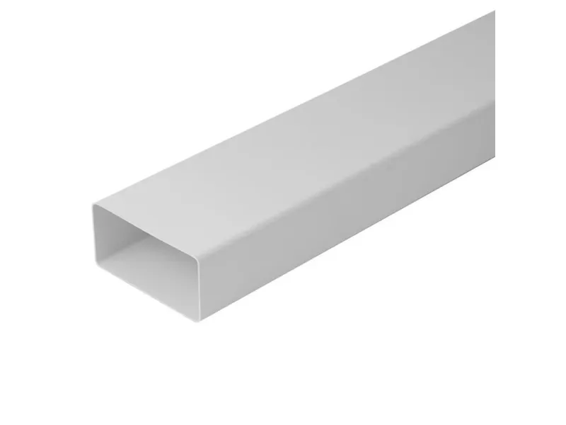 Europlast flat ventilasjonskanal (220x55 mm), LE