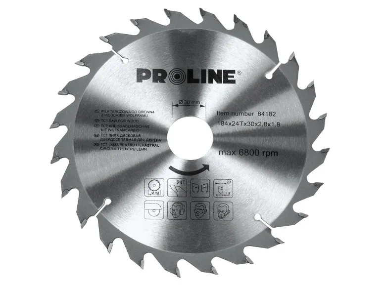 Pro-Line Carbide sirkelsag for tre 30x300mm 40z - 84304