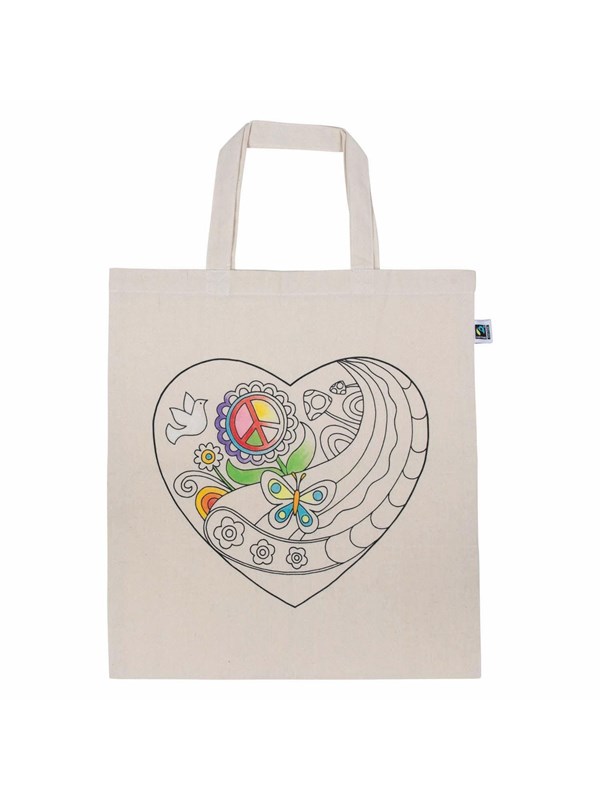 Goki Cotton Bag Heart