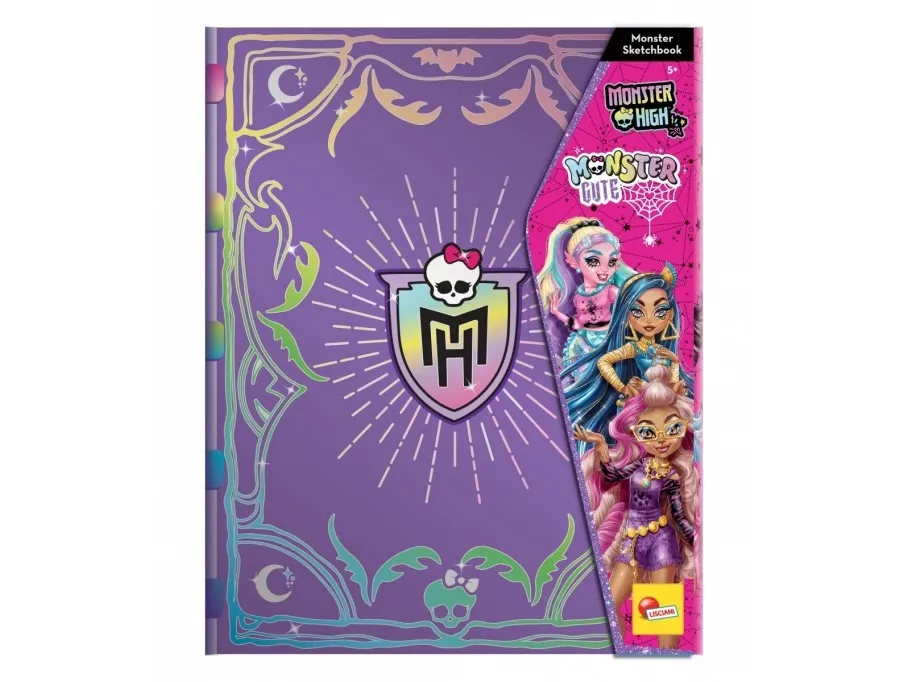 Lisciani's Monster High Cute Sketchbook Diary