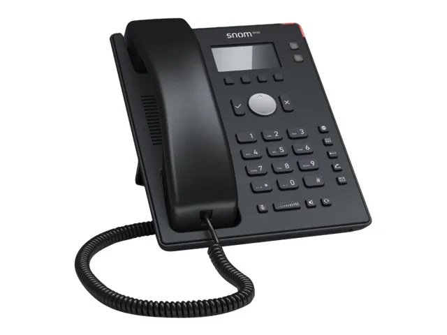 snom D120 - VoIP-telefon - treveis anropskapasitet - SIP - 2 linjer - svart