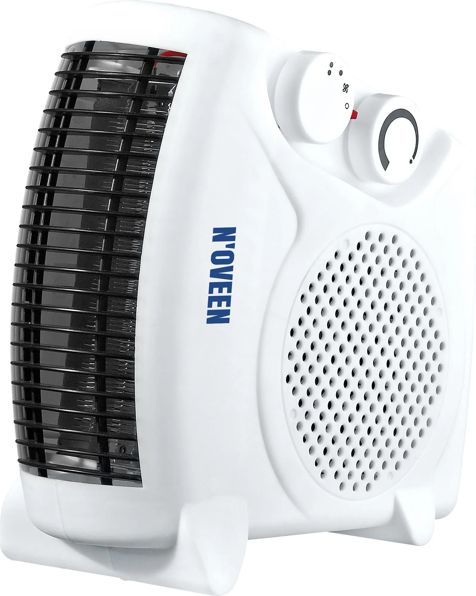 Noveen FH06, Viftedrevet elektrisk romvarmer, Innendørs, Gulv, Hvit, Rotasjon, 2000 W
