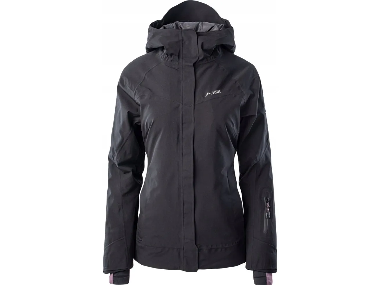 Elbrus dame foret jakke Kalma Wo's Sympatex black/black plum størrelse XL