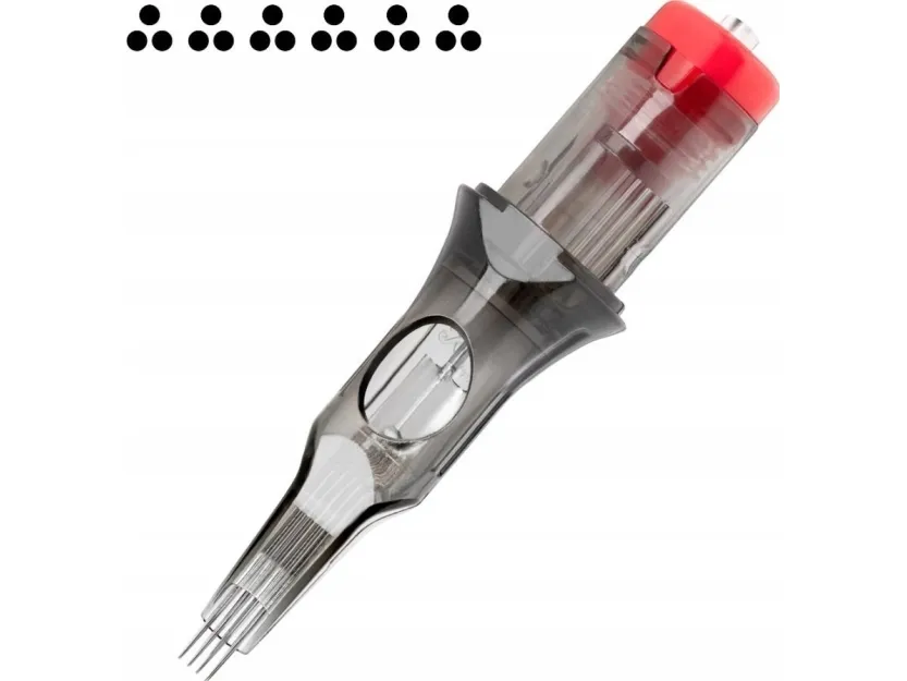 Activeshop tatoveringspatron El Cartel V2 - 0.35 3RLX 6 Long Taper, 10 stk.