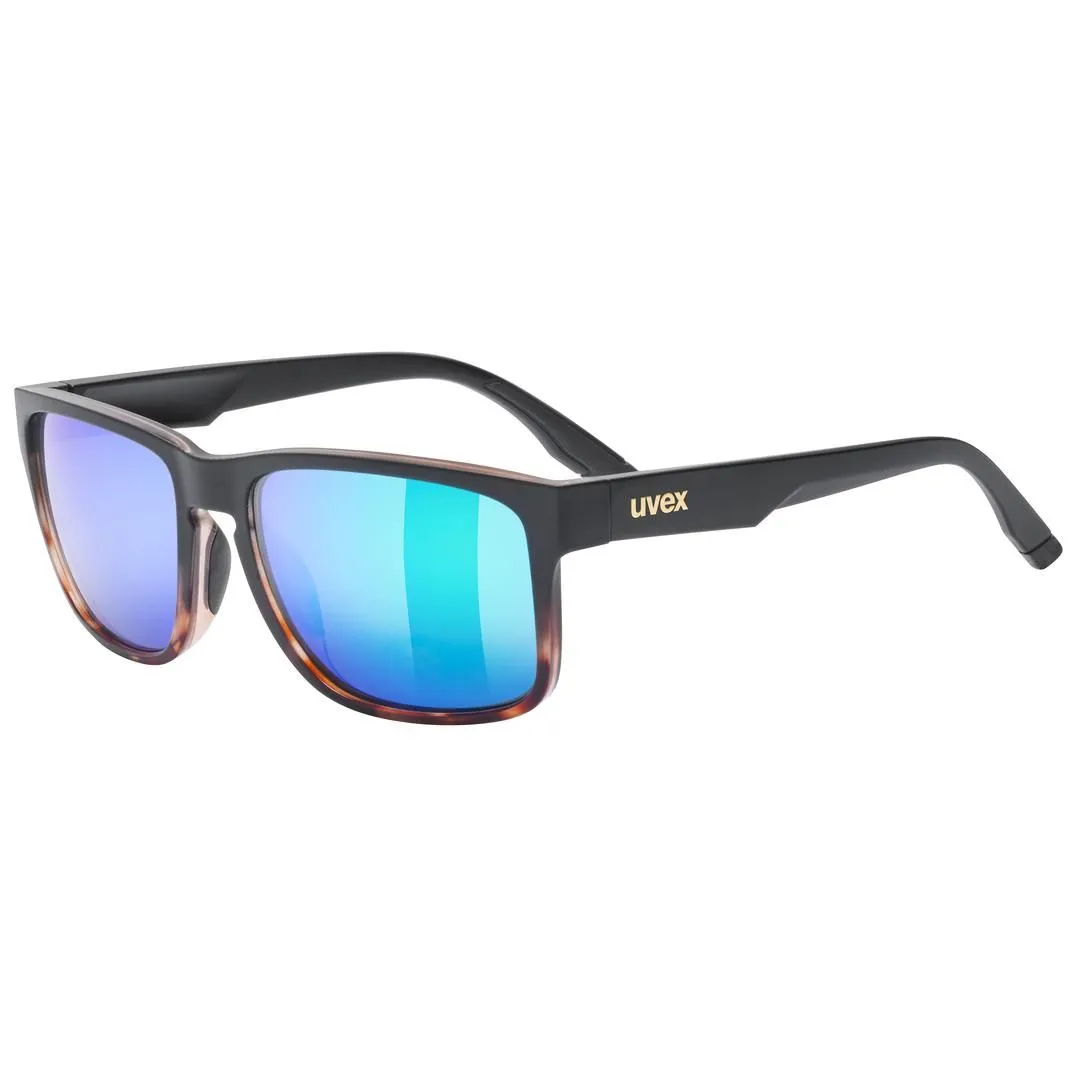 Uvex poise, Voksen, Unisex, Full rim, Svart, Brun, Grønn, 1 stykker