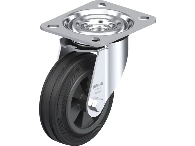 Blickle 34645 L-VPP 100G hjul, hjuldiameter 100 mm, bæreevne (maks.) 70 kg, 1 stk