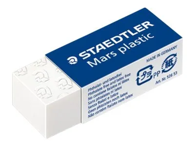 STAEDTLER Mars plastic - Viskelær - 4 x 1.9 x 1.3 cm - polypropylen
