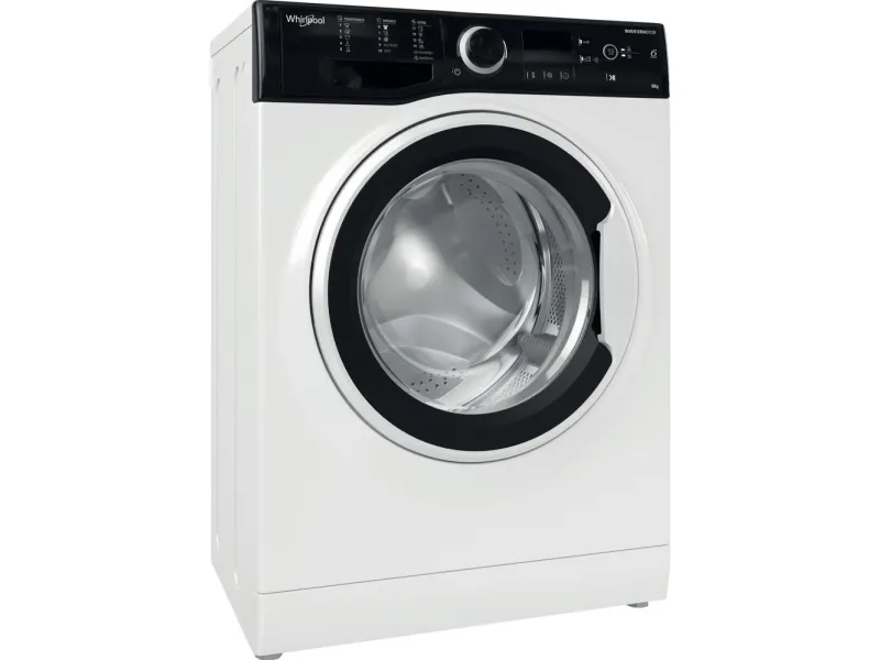 Whirlpool WRBSS 6249 S EU, Frontmatet, 6 kg, B, 80 dB, 1200 RPM, C
