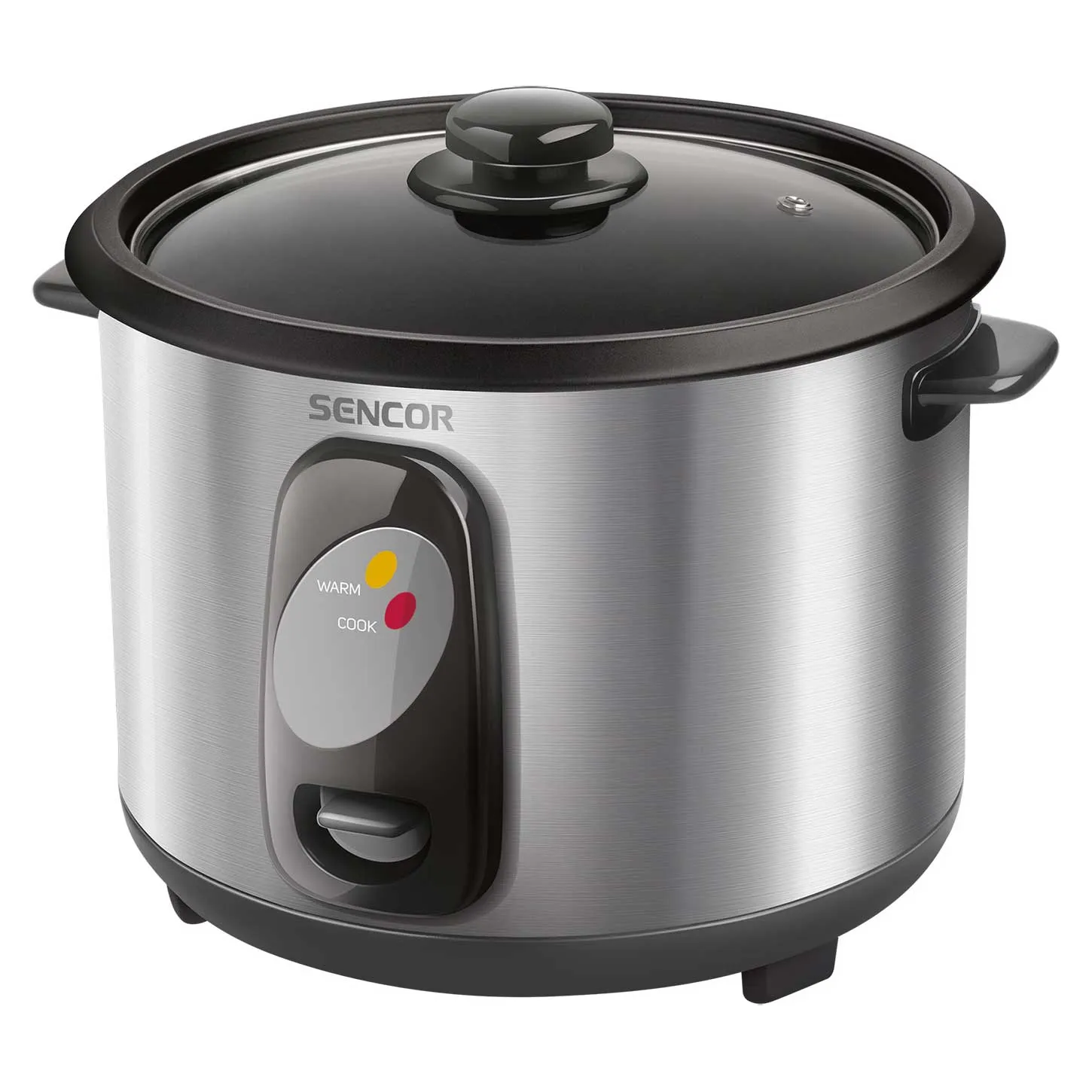 Sencor SRM 1000SS, Rustfritt stål, 1 l, 6 timer, Knapper, Rustfritt stål, Glass