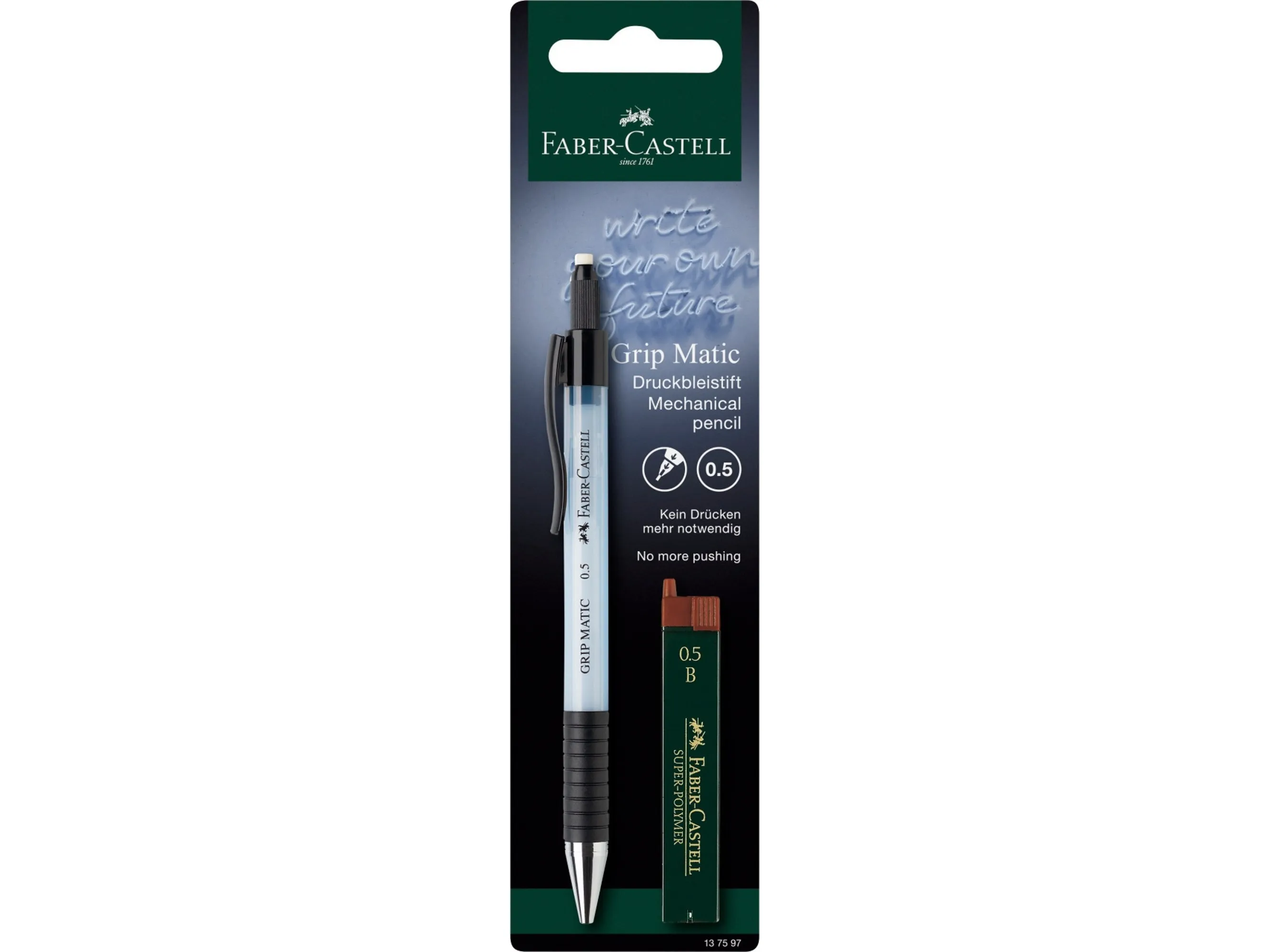 Faber-Castell automatisk blyant Grip Matic 0,5 mm