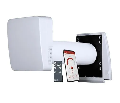 DUKA One S4 Wi-Fi Ø100 mm hvit – 1-roms varmegjenvinning