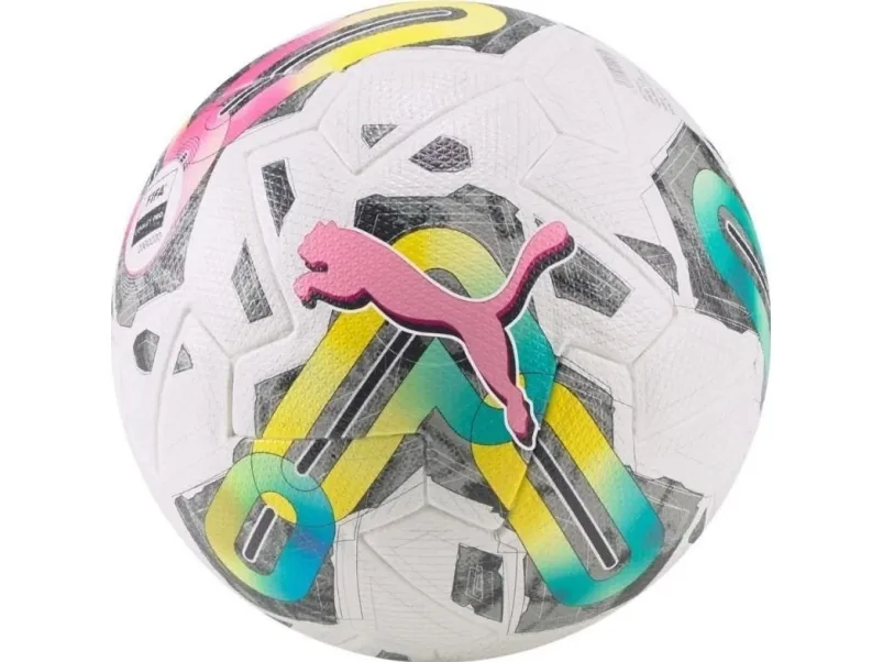 Puma Orbita 1TB fotball Baltas-Žalias-Rožine 83774 01 5