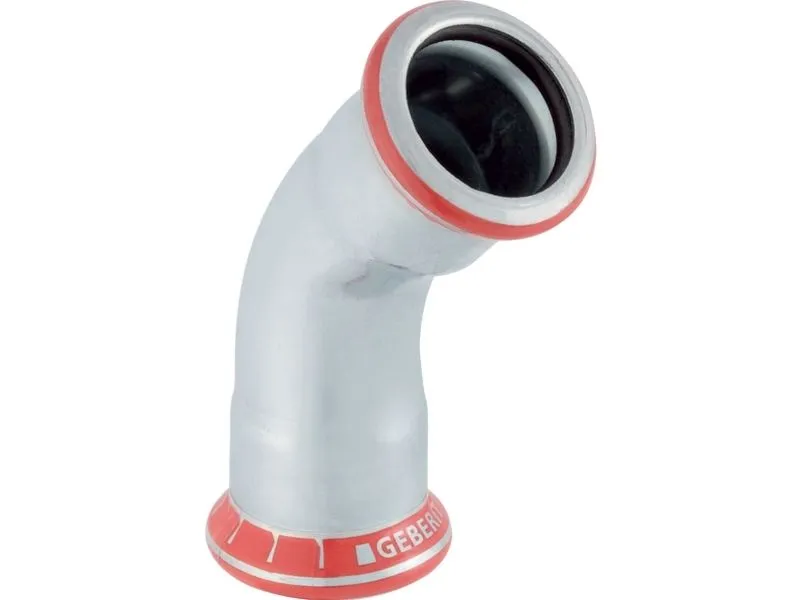 Geberit 20611, 45°, 143 mm, 68 mm