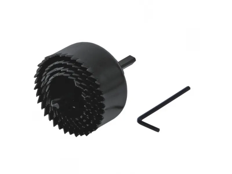 Dedra hullsag-/boringsett til tre 8 stk. 19-64 mm (0791)