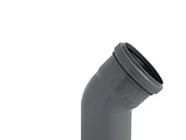 Ht-Pp (Amax Pro) Ø40 mm X 45° Grå Bøjning