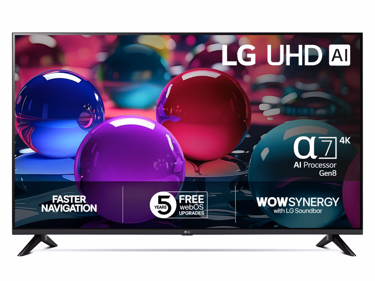 LG 55" UA73 AI 4K UHD smart-TV (2025)