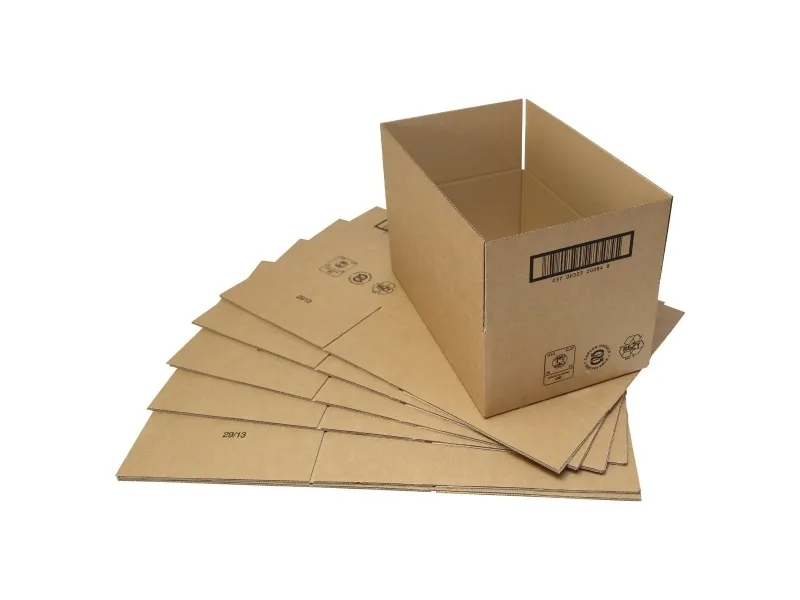 Standardkasse, 1-lag, 400x300x200 mm - (25 stk.)