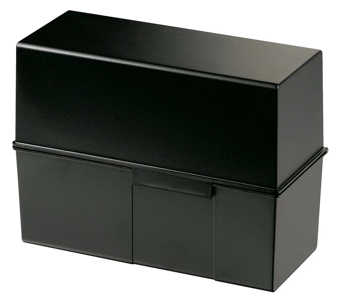 HAN 975-13, A5, Plast, Polystyren (PS), Svart, 102 mm, 228 mm, 171 mm