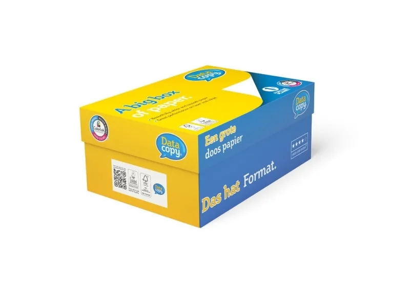 Kopipapir Data Copy A3 420 mm x 297 mm 100 g/m2, hvit - (3 pakker x 500 ark)