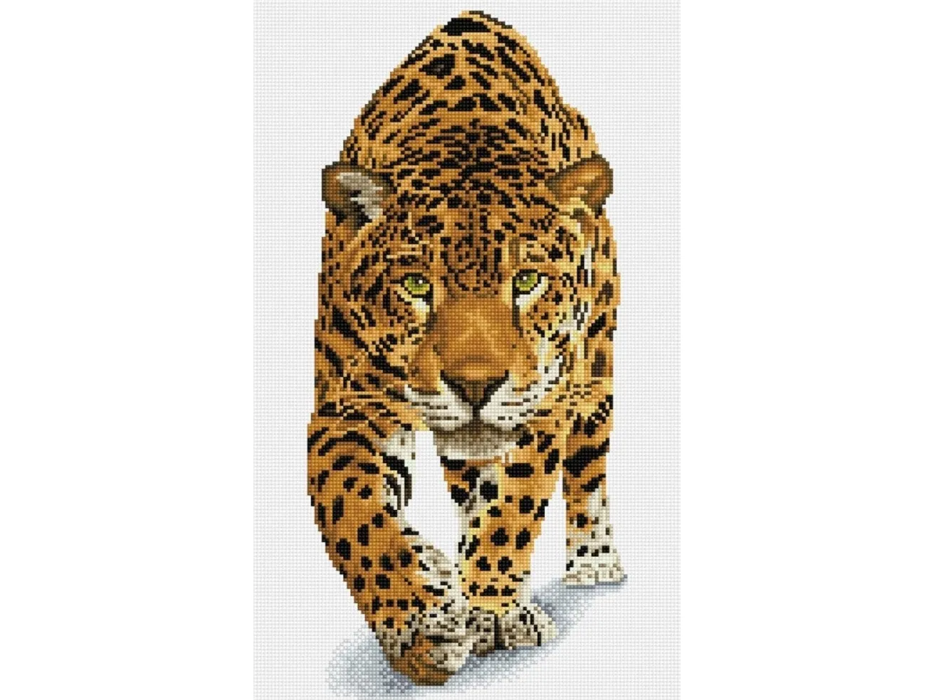 Diamond Dotz Squares 52 x 32 cm - Leopard