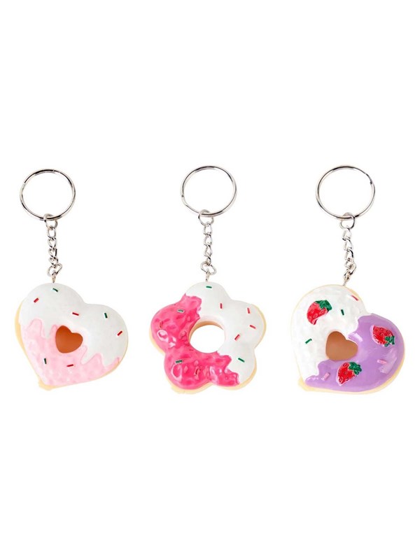 Canenco Create It! Candy Explosion Donut Lip Balm Keychain