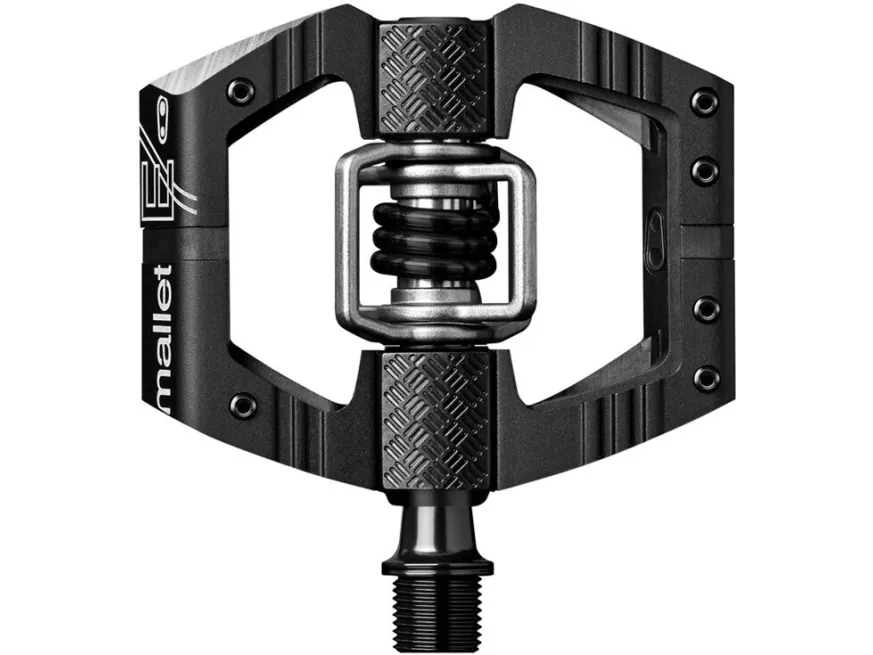 Crankbrothers Mallet E lock pedaler, svarte