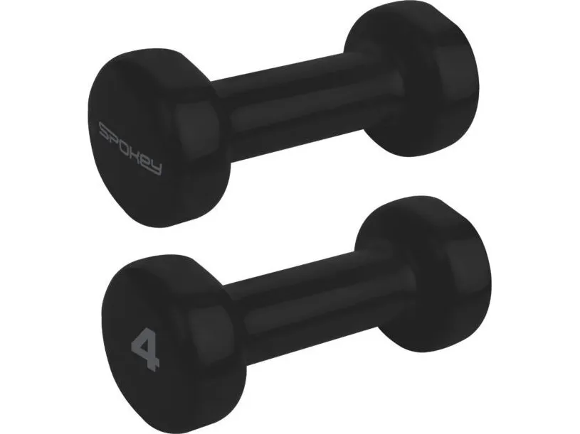Spokey vinyl manualer 2 x 4 kg Spokey SHAPE